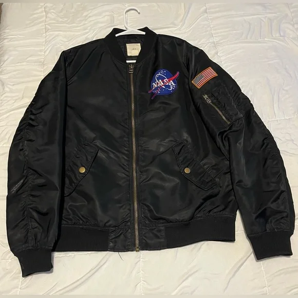 H&m nasa sales bomber jacket